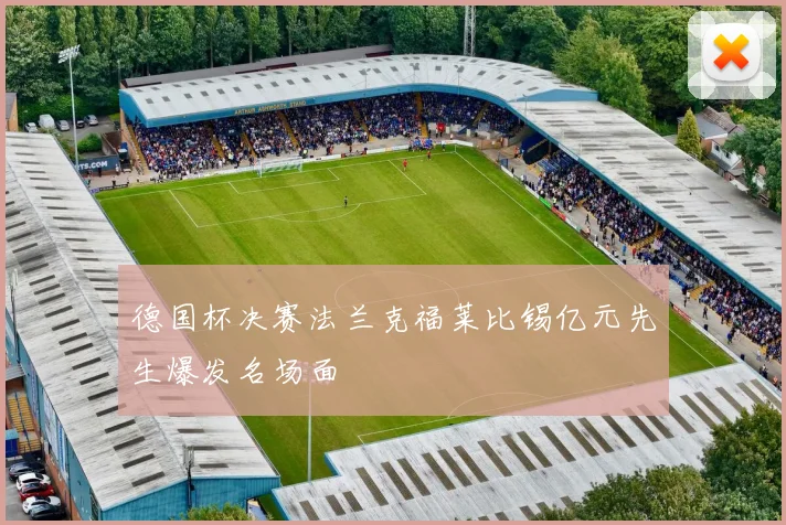 德国杯决赛法兰克福莱比锡亿元先生爆发名场面
