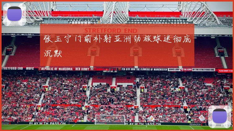 张玉宁门前补射亚洲劲旅球迷彻底沉默